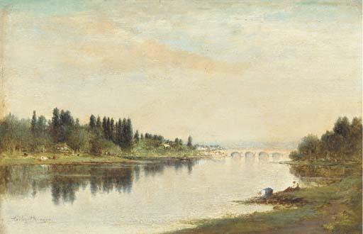 Gilbert Munger - Near Bougival: a pair of works