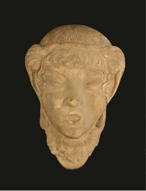 Gilbert Privat - Masque de Faune, 1925