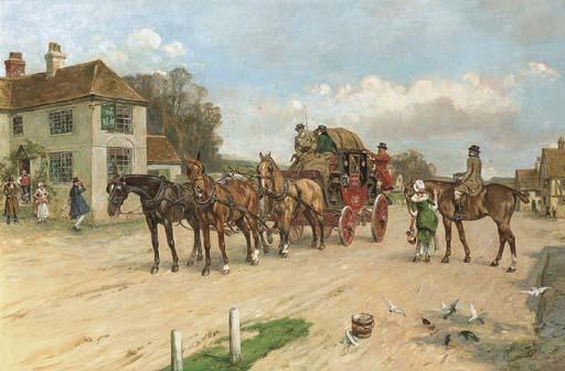 Gilbert Scott Wright - The Old Swan Inn