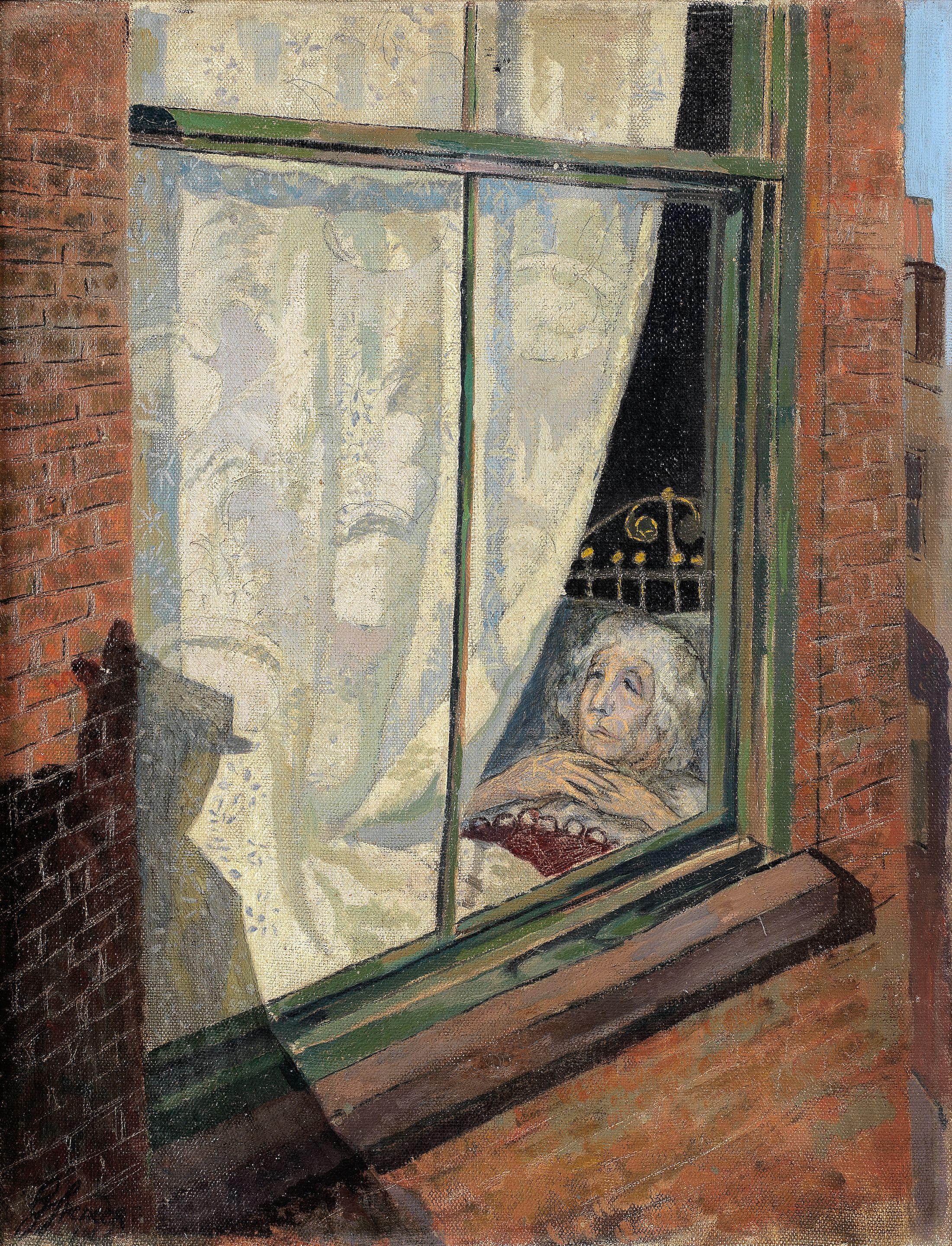 Gilbert Spencer R.A. - A Sudden Return Home