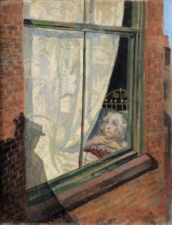 Gilbert Spencer R.A. - A Sudden Return Home