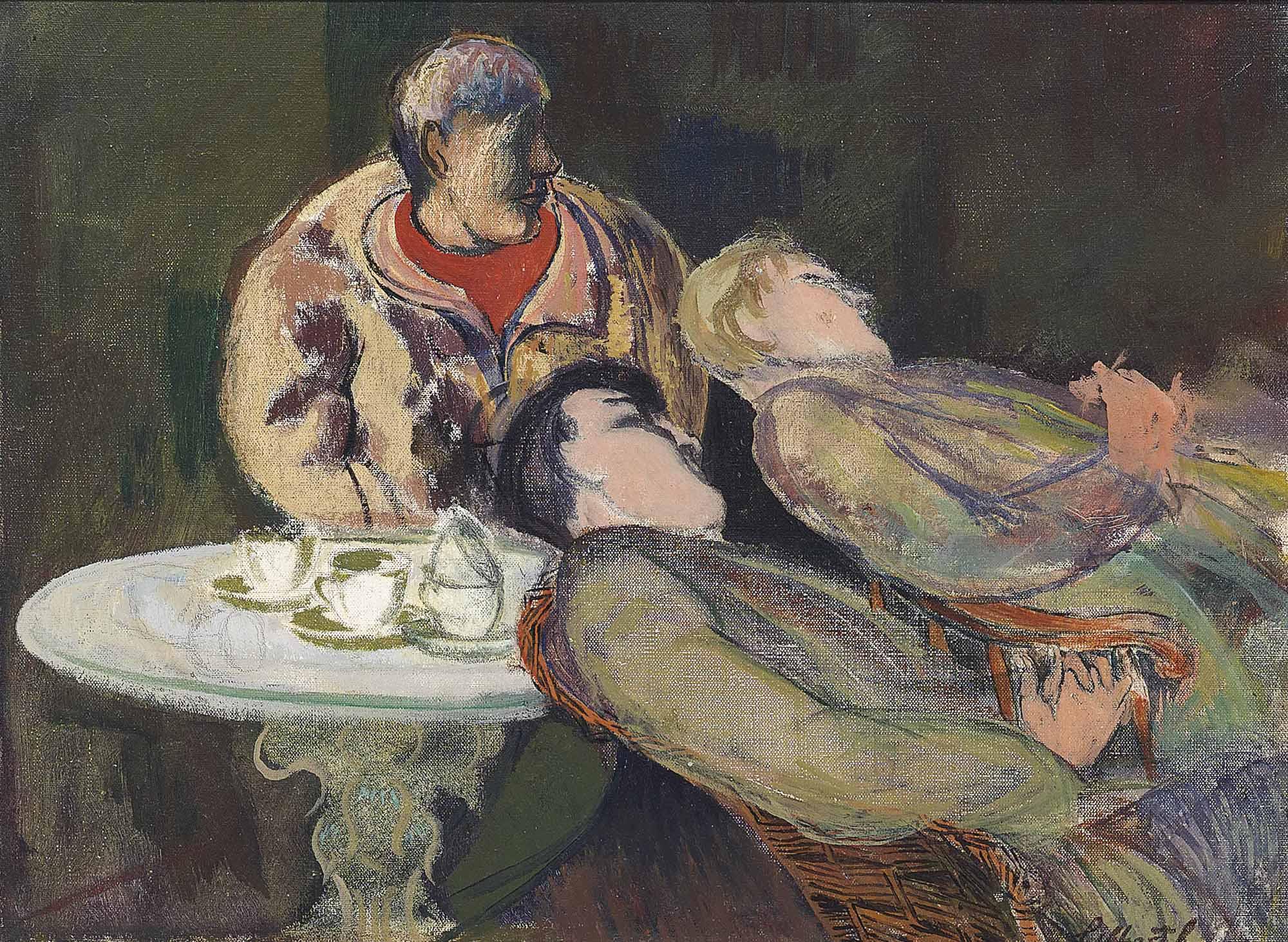 Gilbert Spencer, R.A. - Listening