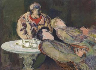 Gilbert Spencer, R.A. - Listening