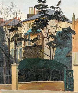 Gilbert Spencer, R.A. - The Balcony