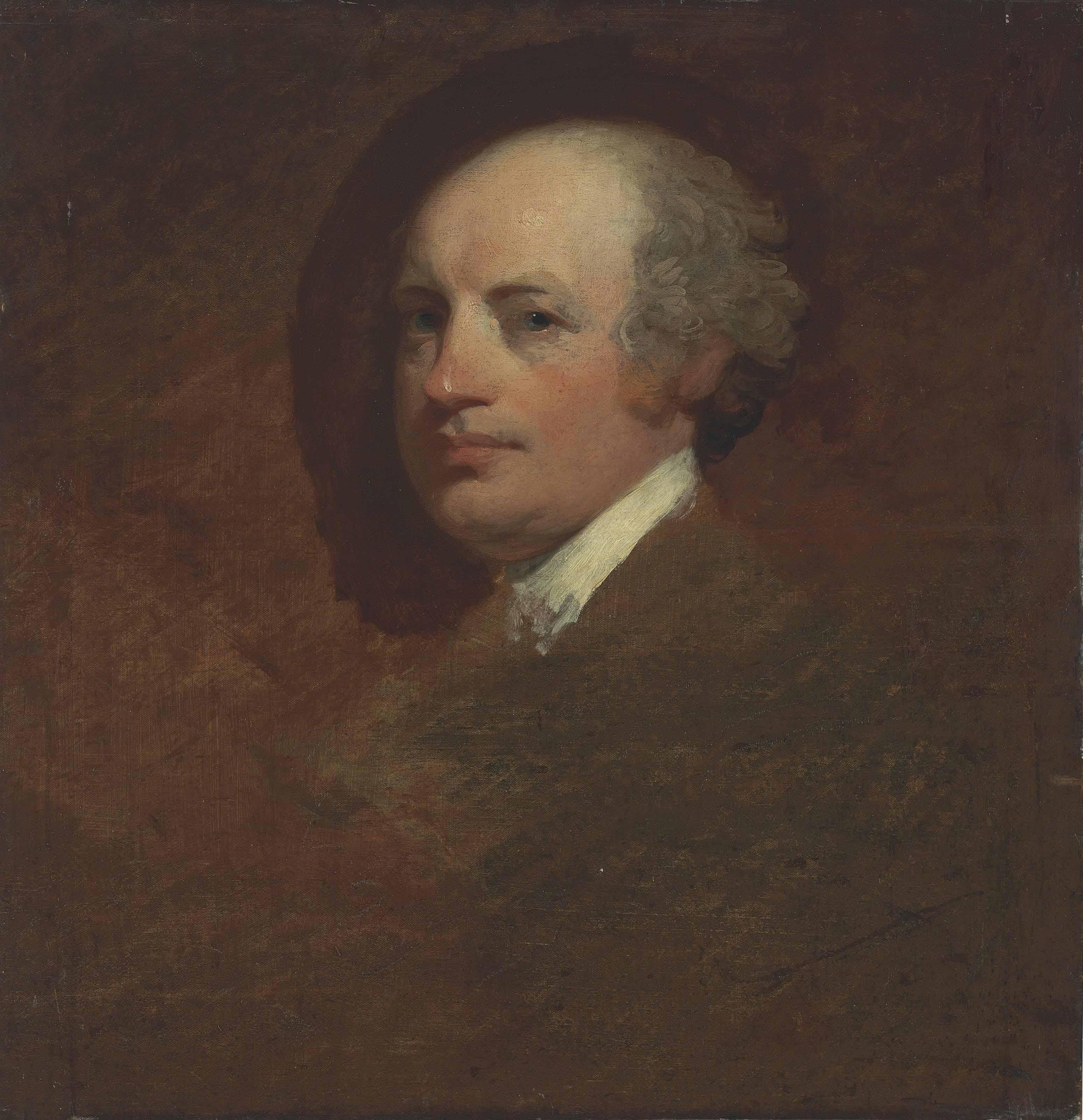 Gilbert Stuart - Portrait Of Counsellor John Dunn, Half-Length