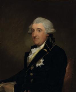 Gilbert Stuart - Portrait of William Robert Fitzgerald, 2nd Duke of Leinster (1749-1804), half-length, wearing the Order of St. Patrick