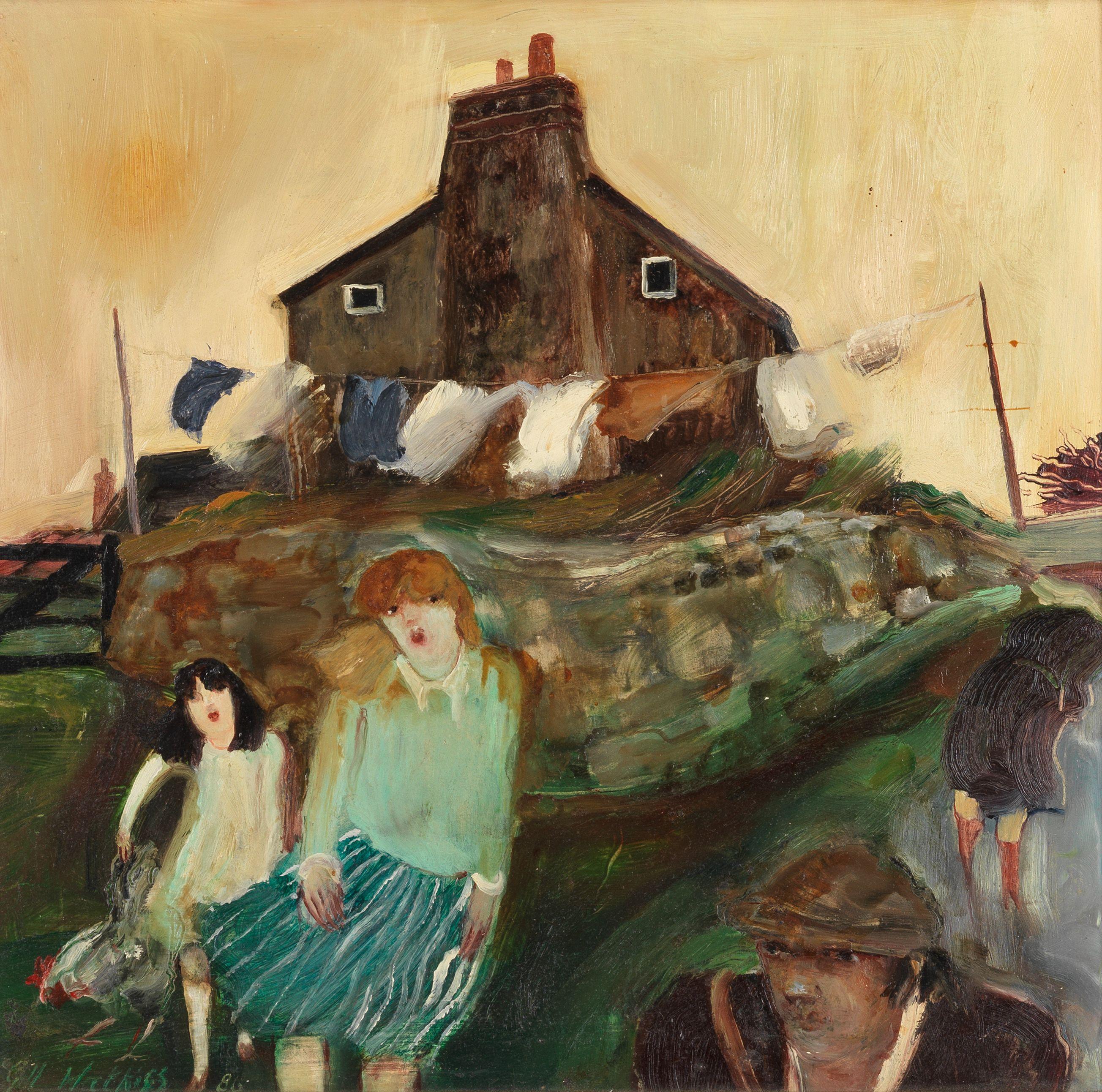 Gill Watkiss - Washday, North Coast Farm