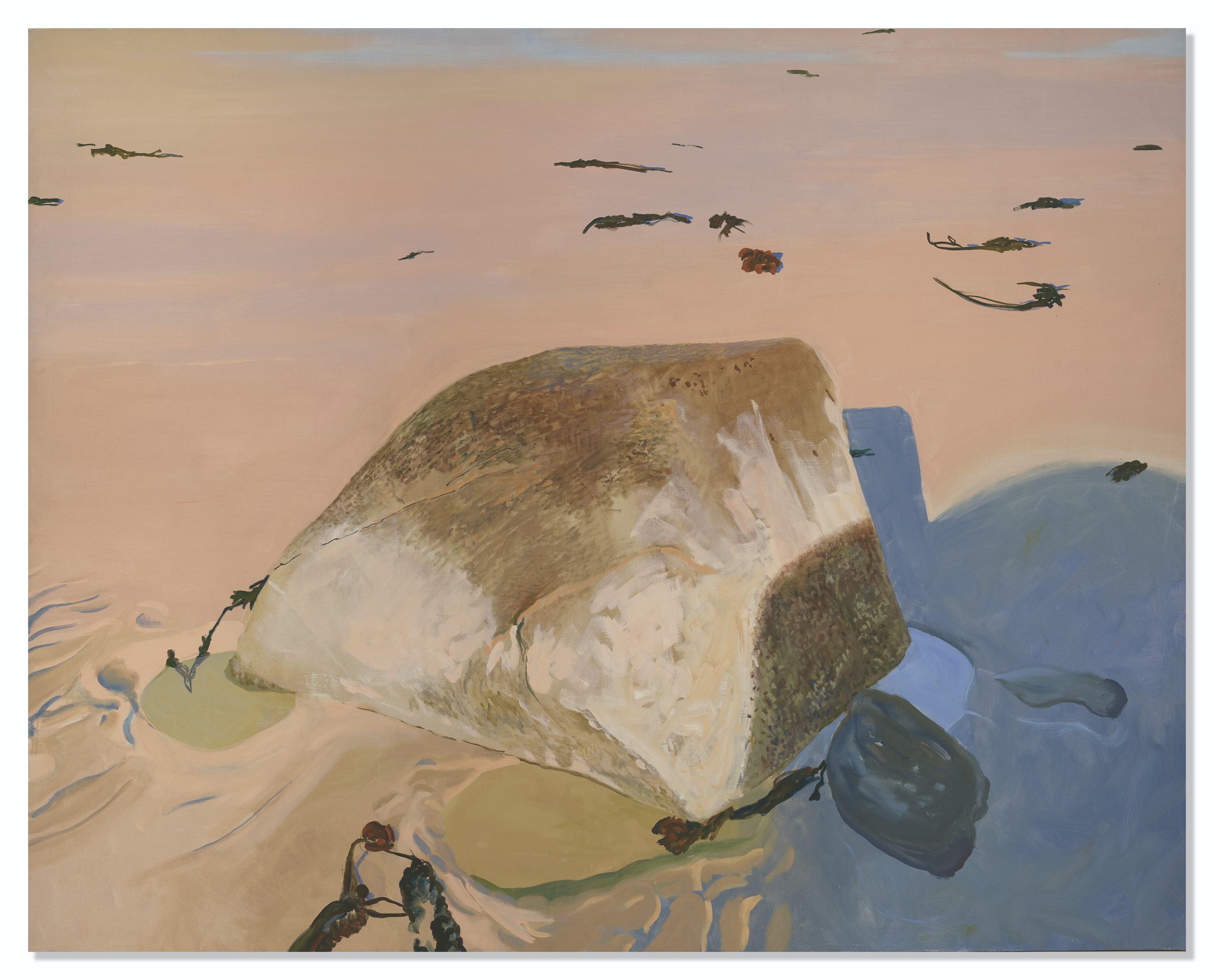 Gilles Aillaud - Pierre au soleil couchant