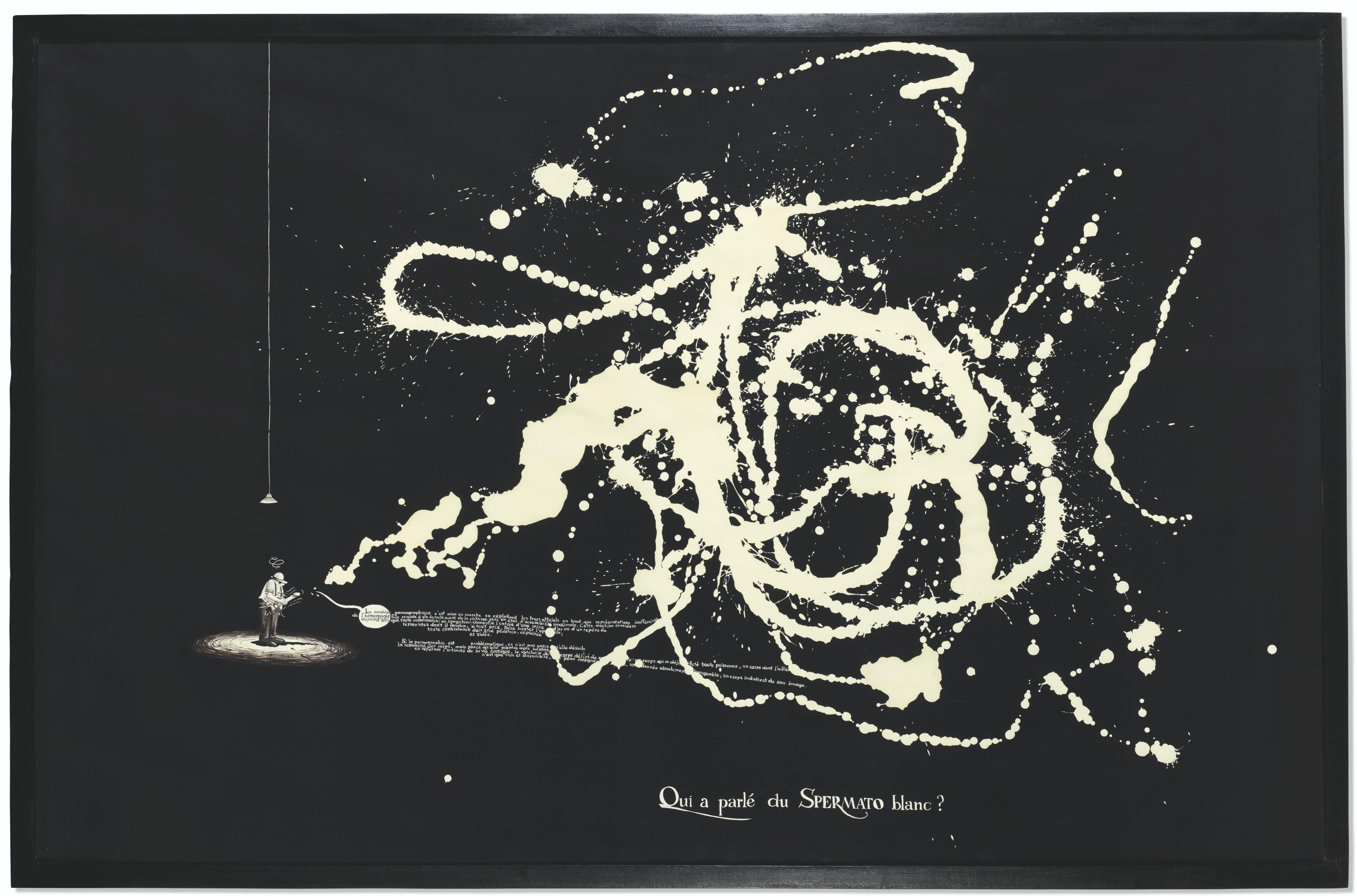 Gilles Barbier - Qui a parlé du spermato blanc?