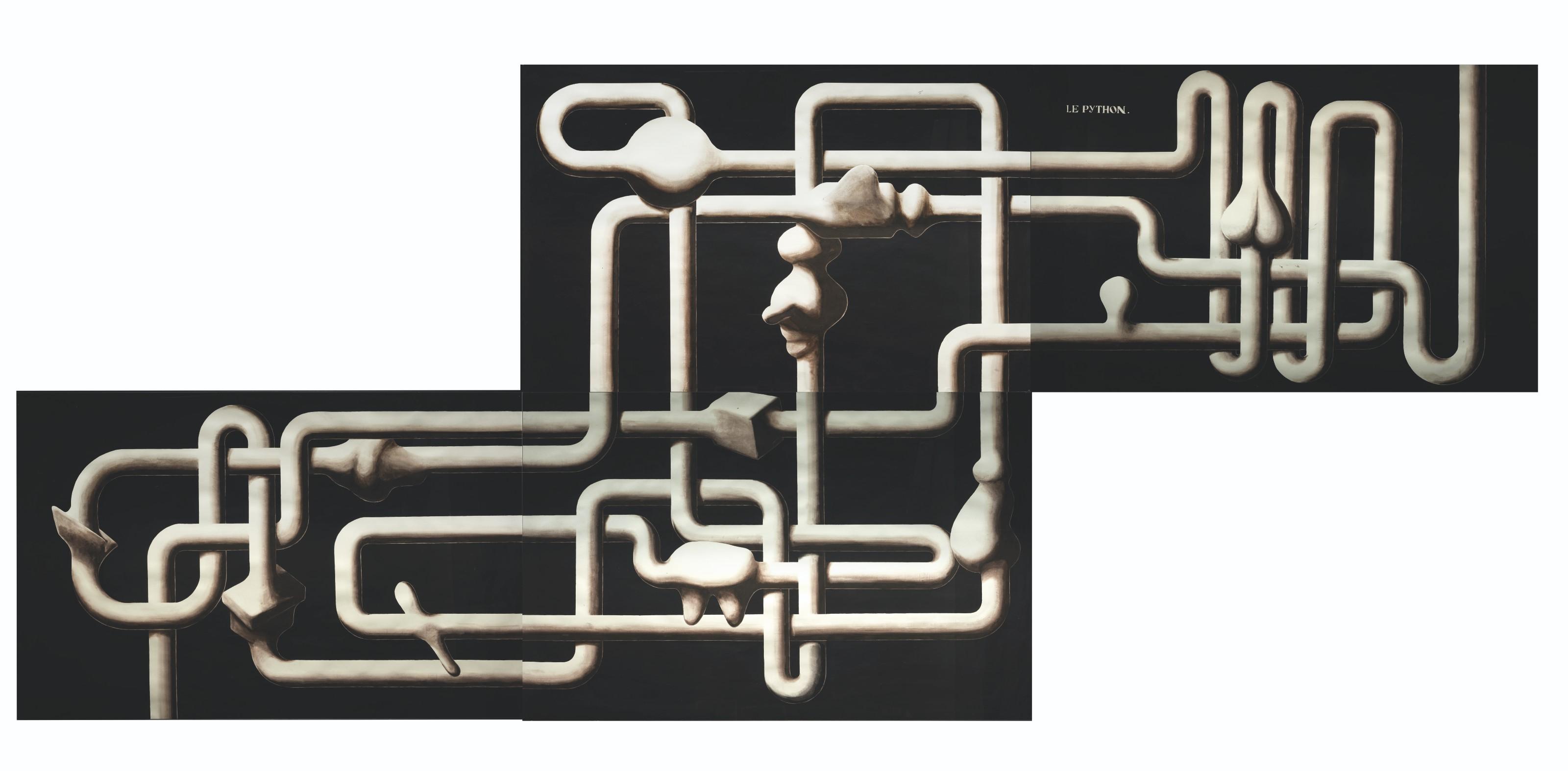 Gilles Barbier - Sans titre (Le Python)