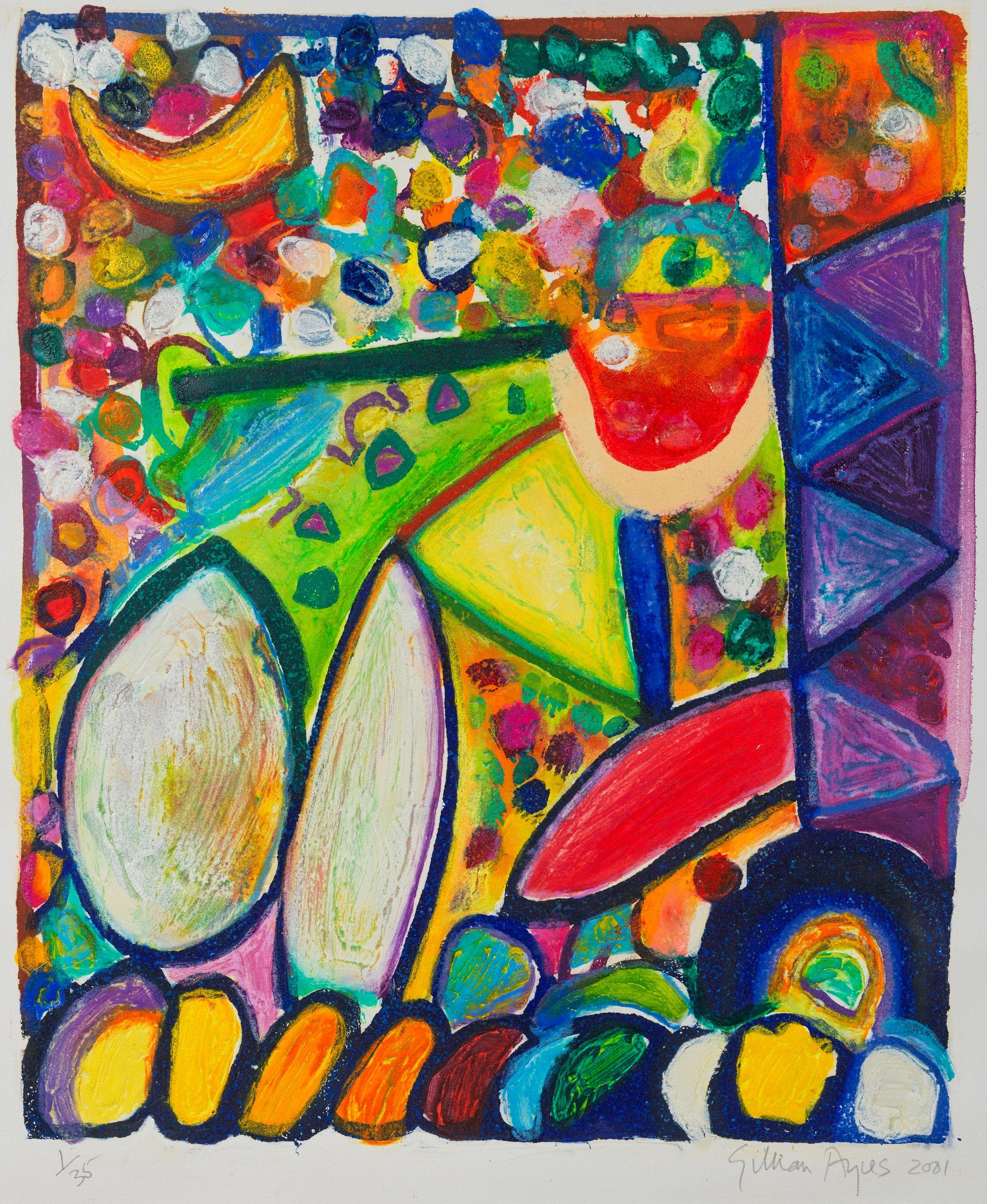 Gillian Ayres C.B.E., R.A. - Finnegan\'s Lake