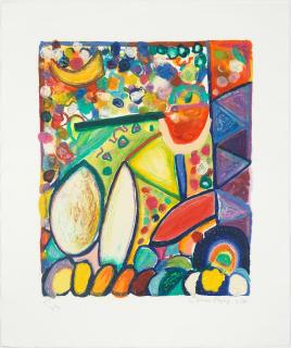 Gillian Ayres C.B.E., R.A. - Finnegan\'S Lake