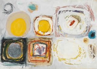 Gillian Ayres C.B.E., R.A. - Shapes