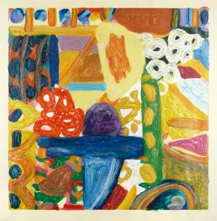 Gillian Ayres O.B.E., R.A. - Sikar II