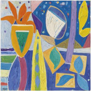 Gillian Ayres, R.A. - The Echoling Grove