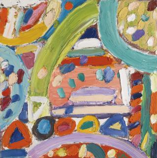 Gillian Ayres, R.A. - The Rock Of Tamdown I