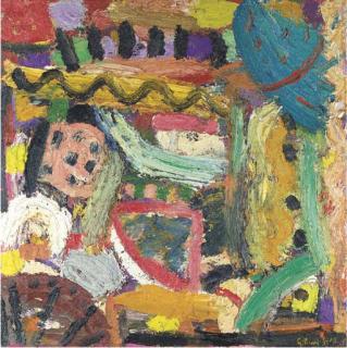 Gillian Ayres, R.A. - Untitled