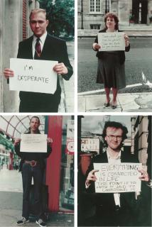 Gillian Wearing - Untitled (Everything In Life...) Untitled (Save What You Can...) Untitled (I\'M Desperate...) Untitled (I Have Been Certified...) From Signs That Say What You Want Them To Say And Not Signs That Say What Someone Else Wants You To Say