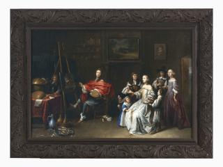 Gillis Van Tilborgh - An Artist In His Studio