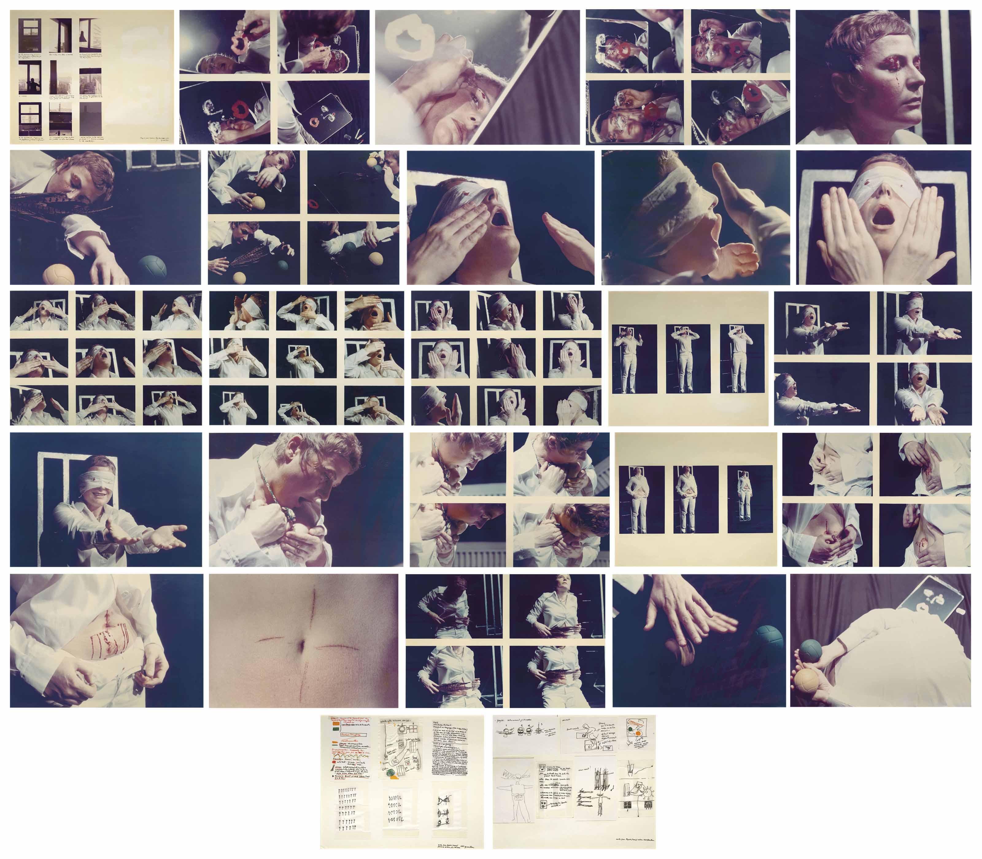 Gina Pane - Action Psyché