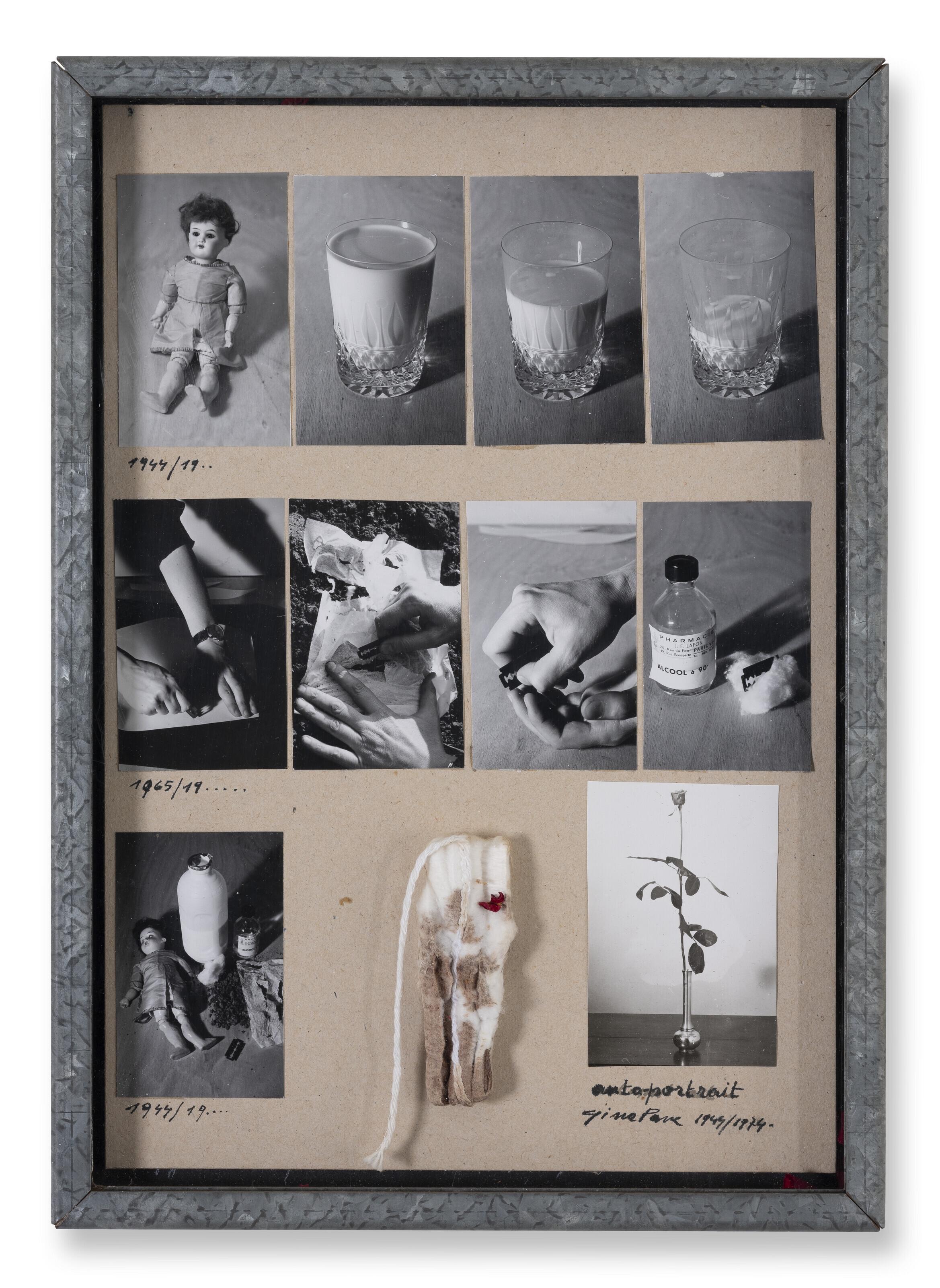 Gina Pane - Autoportrait (Self-portrait)