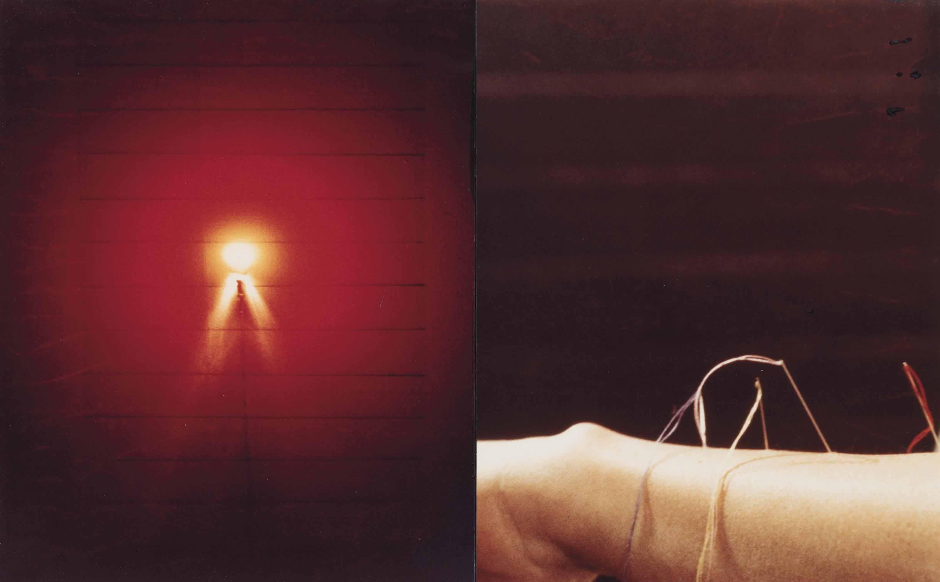 Gina Pane - Laure (Detail of the Action Laure, realized at Galerie Isy Brachot, Brussels, on April 28, 1977)