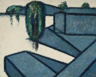 Ginés Parra - Blue Landscape