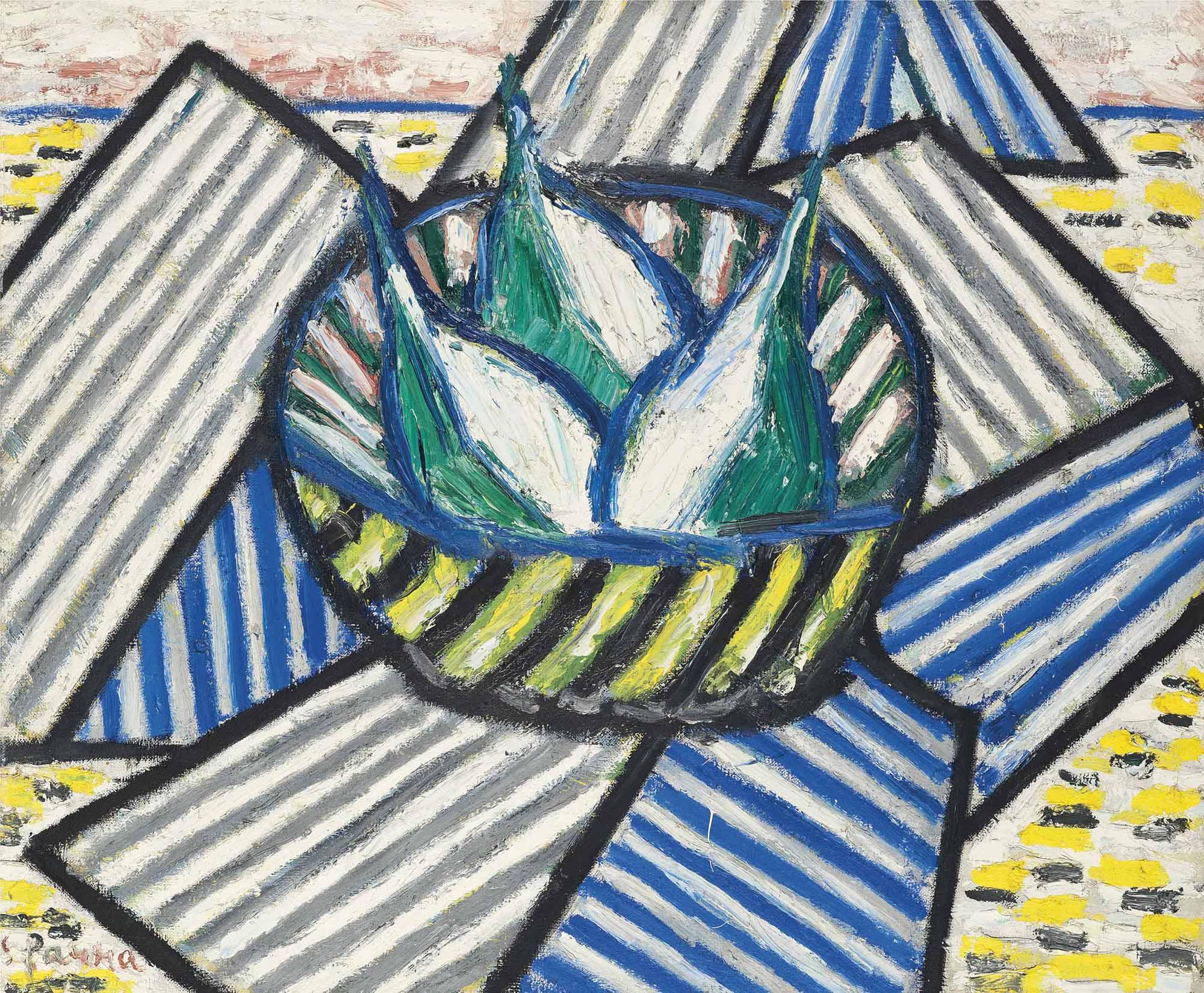 Ginés Parra - Naturaleza muerta con peras