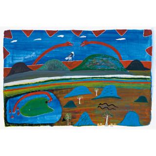 Ginger Riley Munduwalawala - Limmen Bight Country