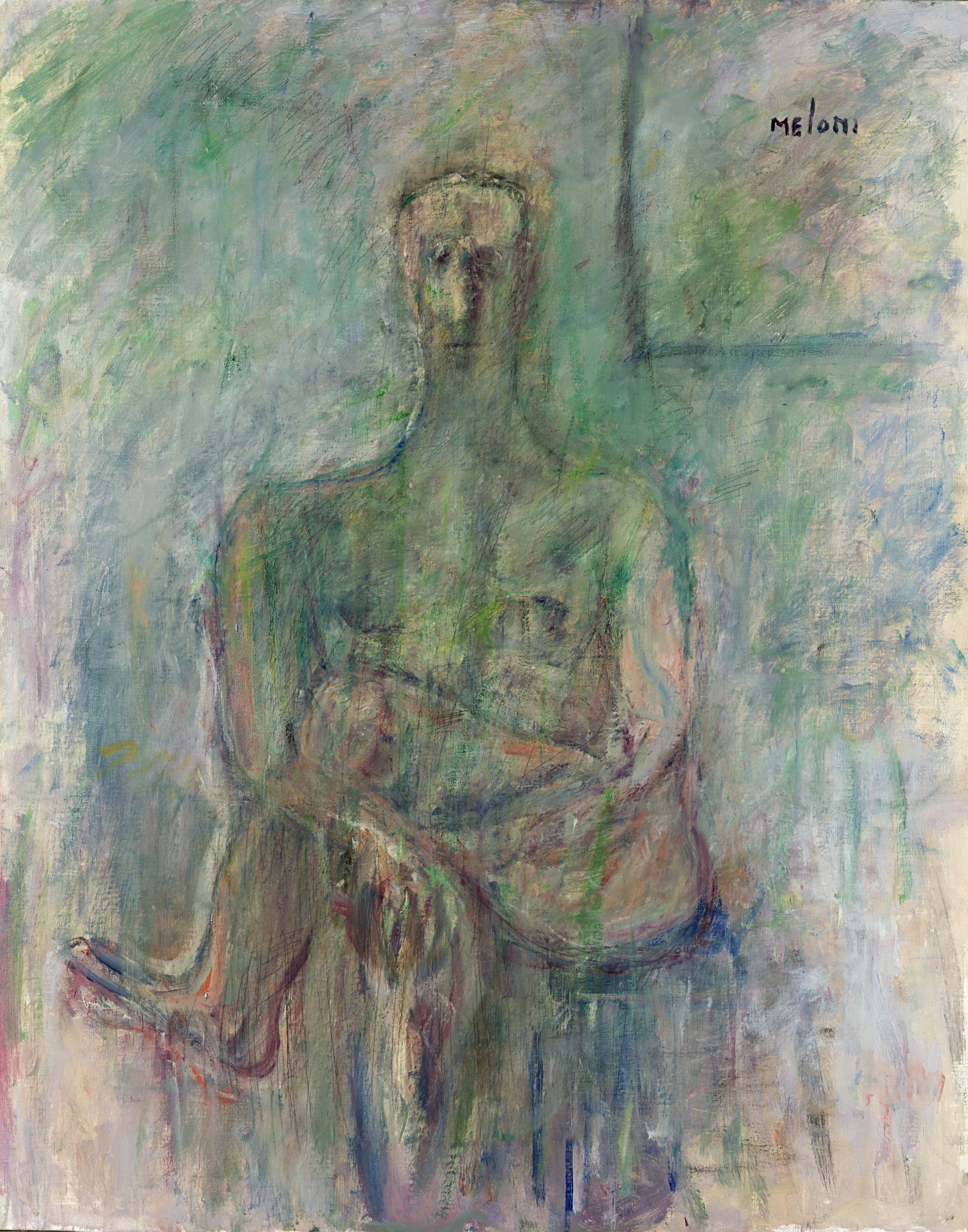 Gino Meloni - Uomo nudo nello studio