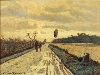 Gino Romiti - Il tempo piovoso, 1956