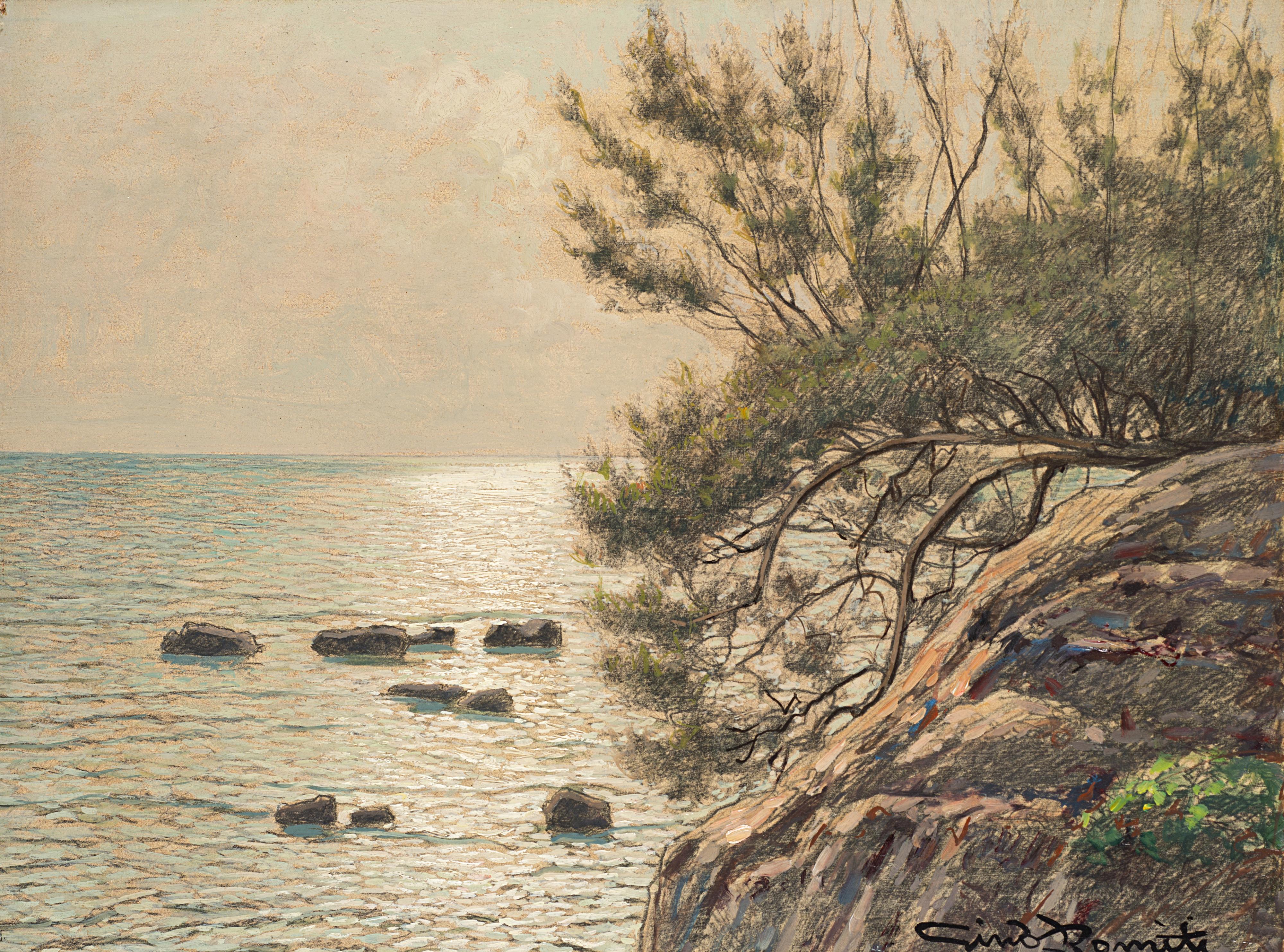 Gino Romiti - Tamerici sul mare