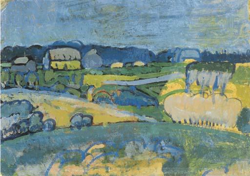 Gino Rossi - Colline in Bretagna