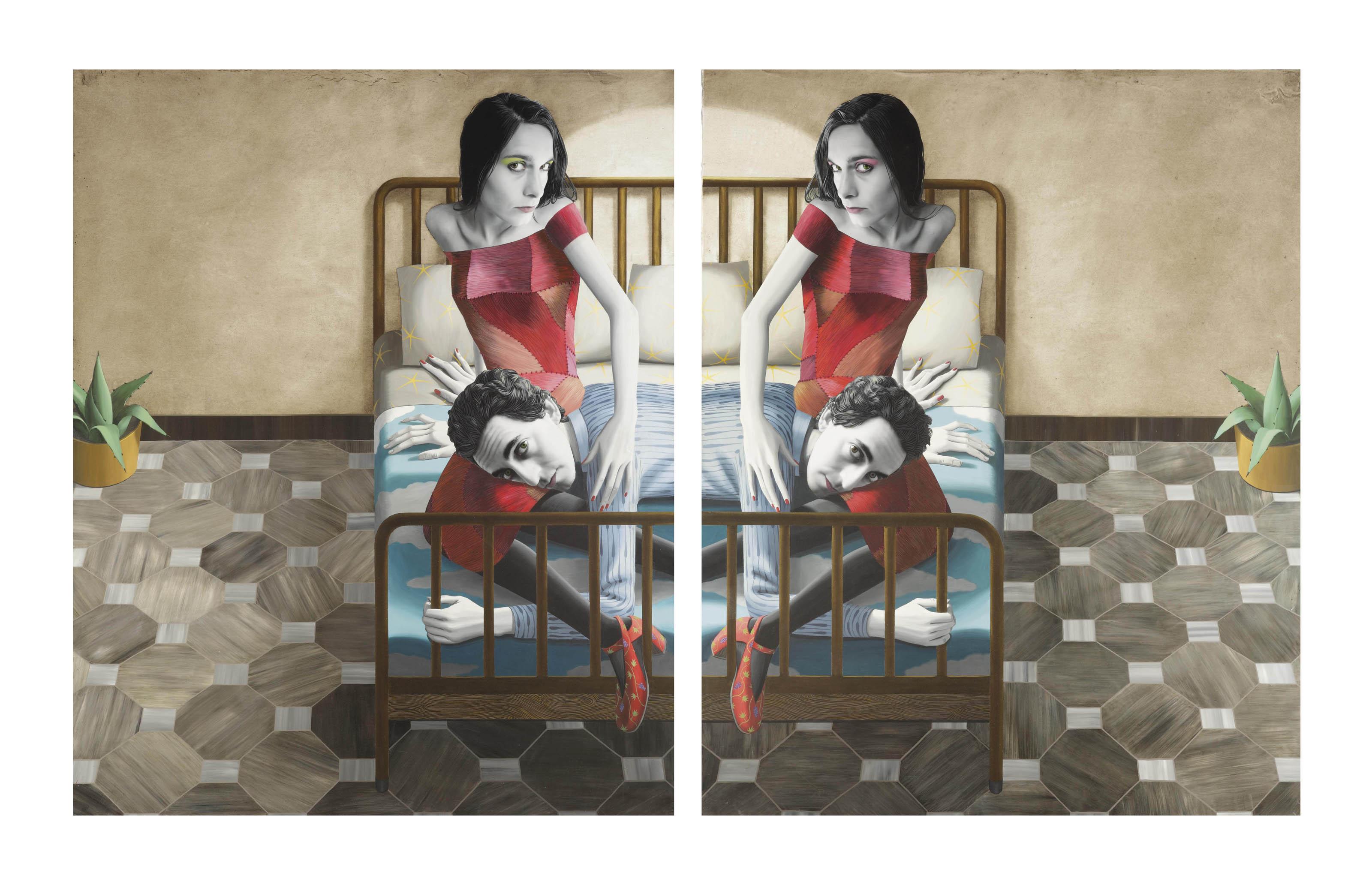 Gino Rubert - Los quatro elementos (a diptych)