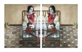 Gino Rubert - Los quatro elementos (a diptych)