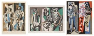 Gino Severini - Arlequins; Concert; And Arlecchino E Pedrolino (Meloni 24, 25 & 41)