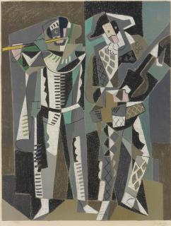 Gino Severini - Commedia dell\'arte (Meloni 34)