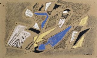 Gino Severini - Composition abstraite