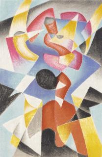 Gino Severini - Composition (Meloni 28)