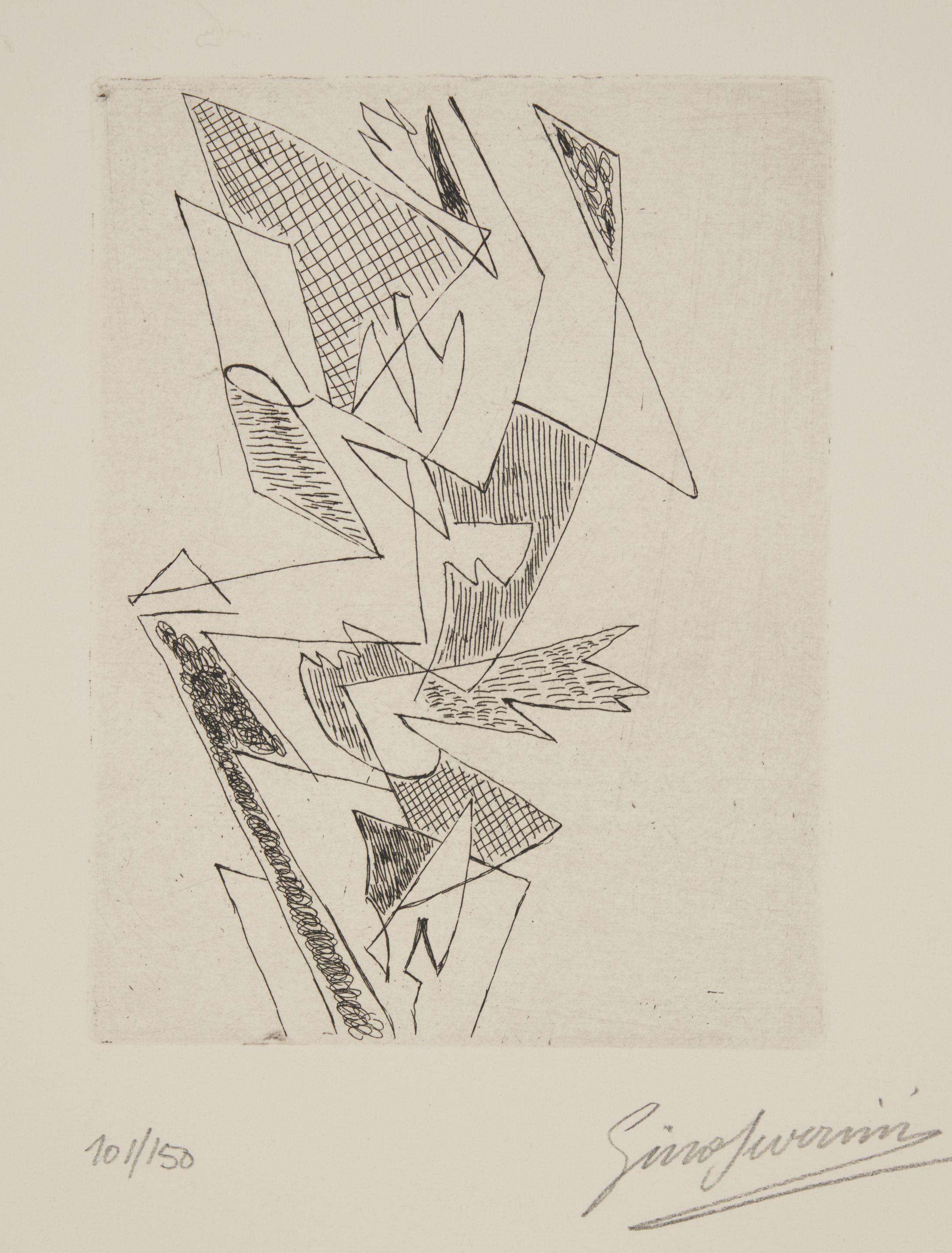 Gino Severini - Composizione