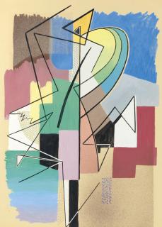 Gino Severini - Danseuse abstraite