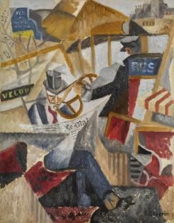 Gino Severini - Étude pour \'L\'Autobus\'