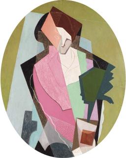 Gino Severini - Femme à la plante verte