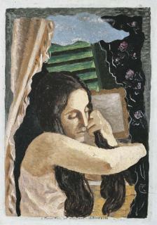 Gino Severini - Femme à la toilette