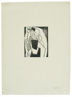 Gino Severini - Femme Assise Avec Chapeau