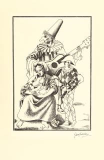 Gino Severini - Harlekin-Familie