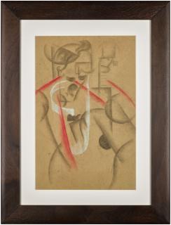 Gino Severini - Joueur de guitare dans un cabaret parisien