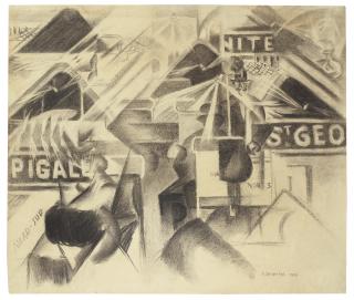 Gino Severini - La Ferrovia Nord-Sud