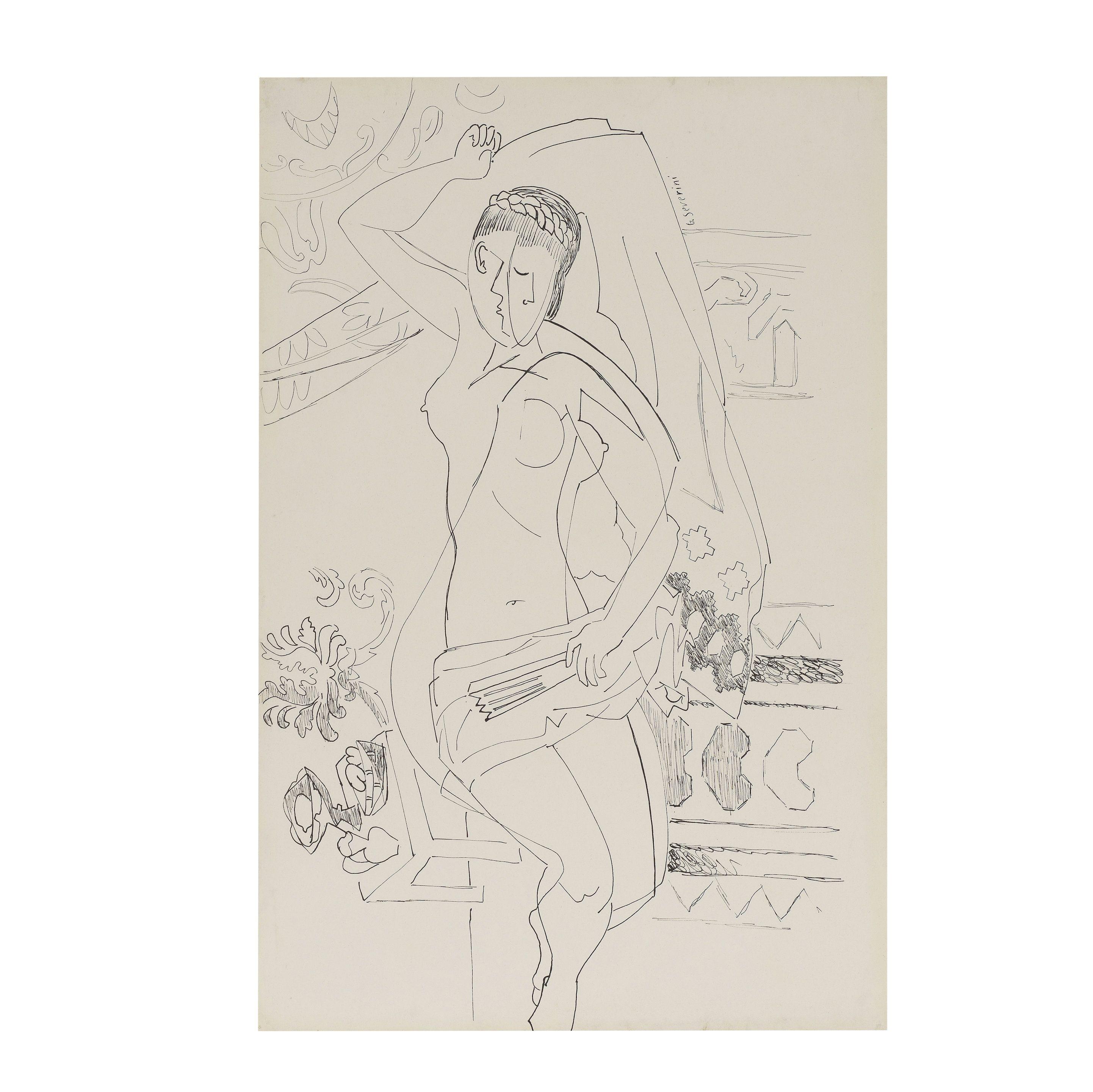 Gino Severini - La Sieste