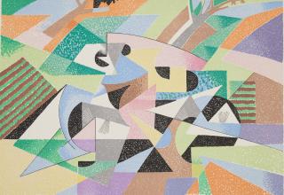 Gino Severini - Le Cycliste